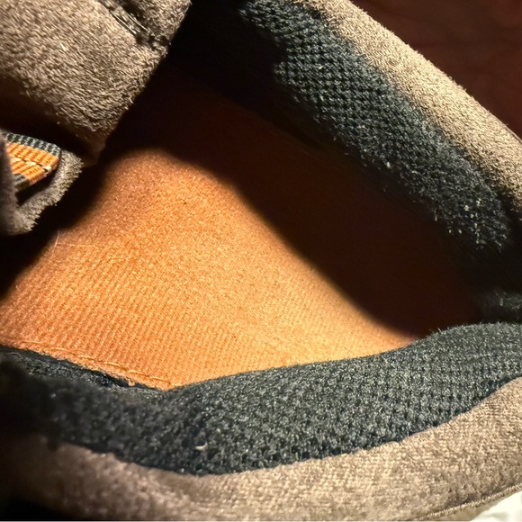 Men’s Brown Suede Like Loafers with Black Soles - Picture 8 of 11